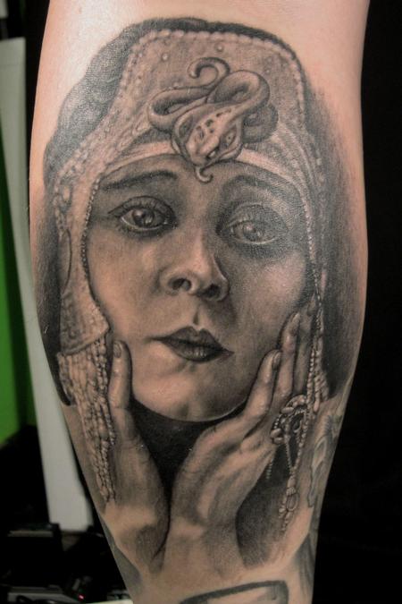 Tattoos - Theda Bara of Cleopatra - 1917 - 73659